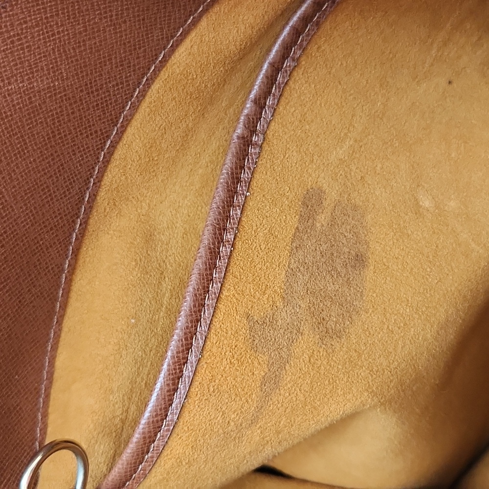 Louis Vuitton Brown and Tan Monogram Crossbody Bag - Picture 13 of 15
